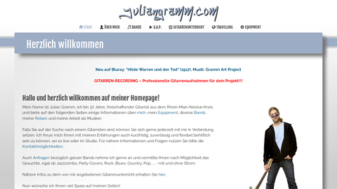 Vorschaubild der Homepage von Vorschaubild der Homepage von