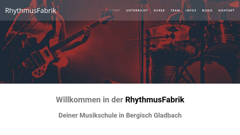 Vorschaubild der Homepage von Vorschaubild der Homepage von