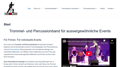 Vorschaubild der Homepage von Vorschaubild der Homepage von