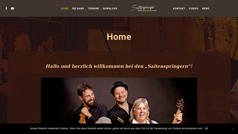 Vorschaubild der Homepage von Vorschaubild der Homepage von