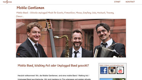 Vorschaubild der Homepage von Vorschaubild der Homepage von