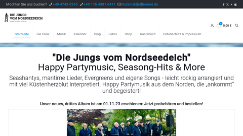 Vorschaubild der Homepage von Vorschaubild der Homepage von