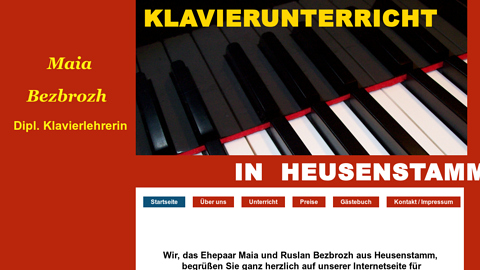Vorschaubild der Homepage von Vorschaubild der Homepage von